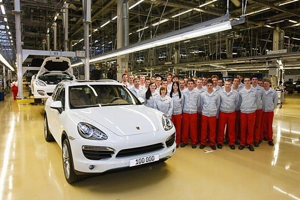 Produktionsjubiläum in Leipzig: 100.000. Cayenne der neuesten Generation